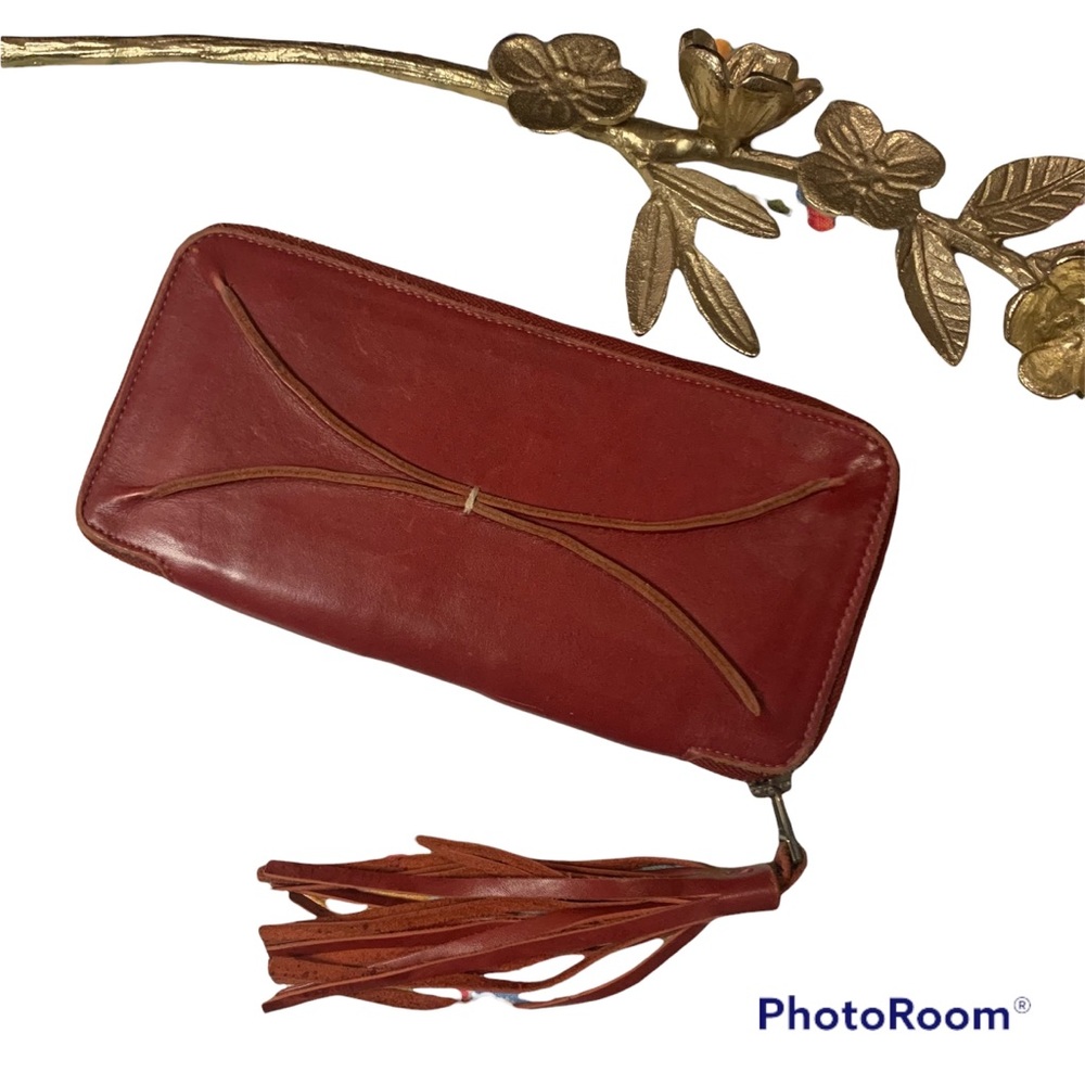 lisa leonard designs you are beautiful wallet pocketbook {deep ruby}